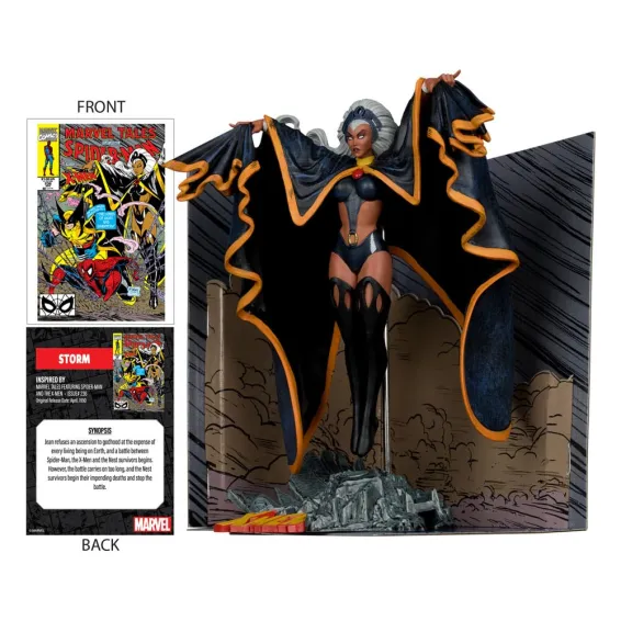 Marvel - Figura Storm 1/10 (Marvel Tales featuring Spider-Man and The X-Men 236) PREPEDIDO McFarlane Toys - 2