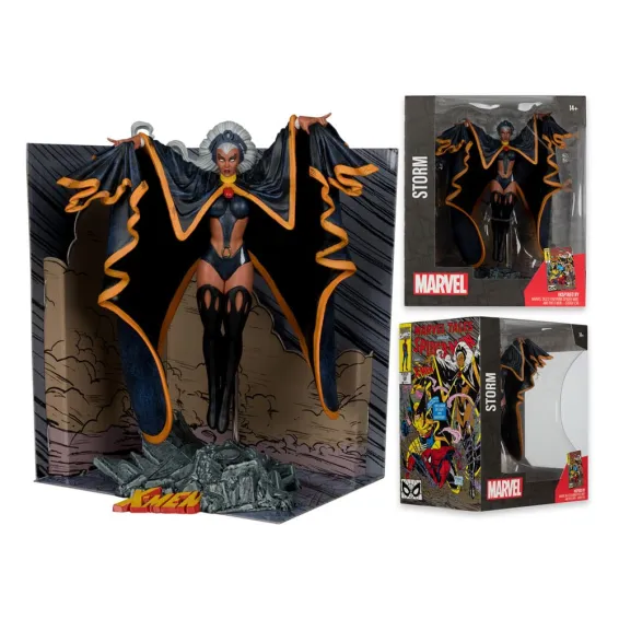 Marvel - Figura Storm 1/10 (Marvel Tales featuring Spider-Man and The X-Men 236) PREPEDIDO McFarlane Toys - 4