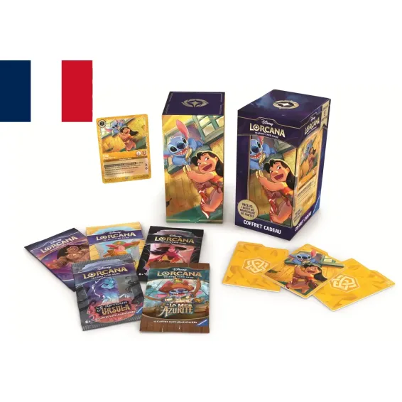 Disney Lorcana - Coffret cadeau Chapitre 7 (L'Ile d'Archazia) Francés PREPEDIDO Ravensburger - 1