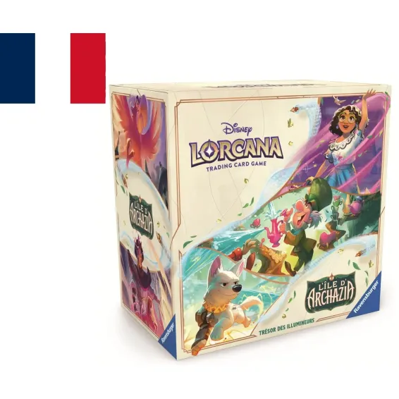 Disney Lorcana - Trésors des Illumineurs Chapitre 7 (L'Ile d'Archazia) Francés Ravensburger - 1