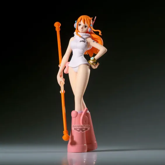 One Piece - The Shukko - Figura Nami Egghead Version PREPEDIDO Banpresto - 2