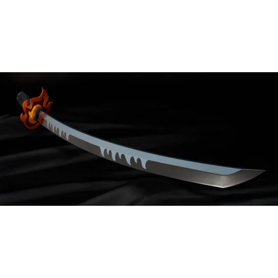 Demon Slayer - Replica Proplica espada Nichirin (Tanjiro Kamado - Kyojuro Rengoku's Sword Guard Ver.) PREPEDIDO Tamashii Nations