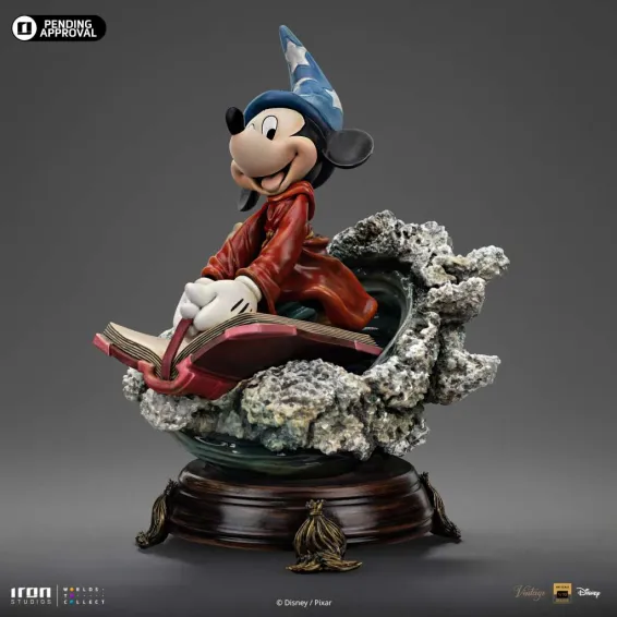 Disney - Deluxe Art Scale 1/10 - Figura Sorcerer Mickey PREPEDIDO Iron Studios - 2