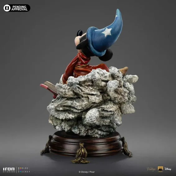 Disney - Deluxe Art Scale 1/10 - Figura Sorcerer Mickey PREPEDIDO Iron Studios - 3