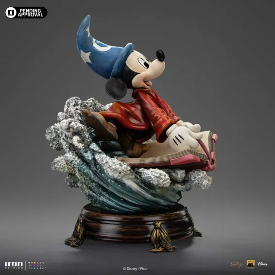 Disney - Deluxe Art Scale 1/10 - Figura Sorcerer Mickey PREPEDIDO Iron Studios - 4