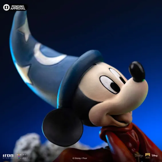 Disney - Deluxe Art Scale 1/10 - Figura Sorcerer Mickey PREPEDIDO Iron Studios - 5