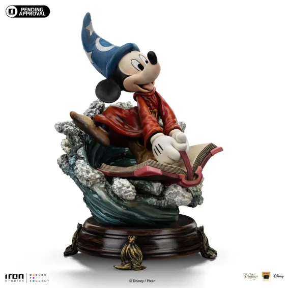 Disney - Deluxe Art Scale 1/10 - Figura Sorcerer Mickey PREPEDIDO Iron Studios - 9