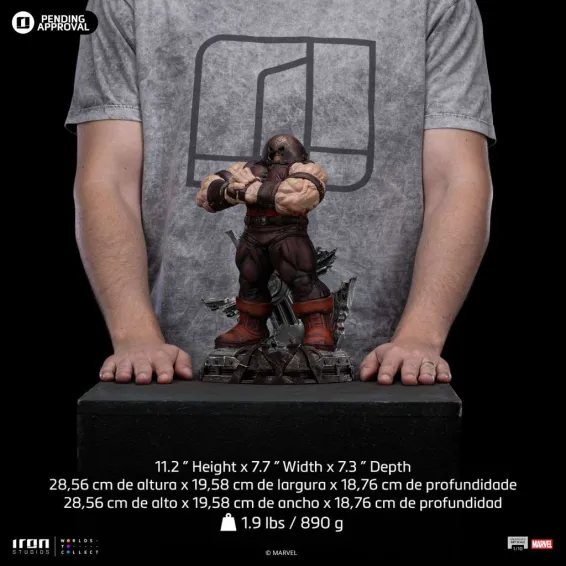 Marvel Comics - Art Scale 1/10 - Figura Juggernaut Unleashed PREPEDIDO Iron Studios - 10