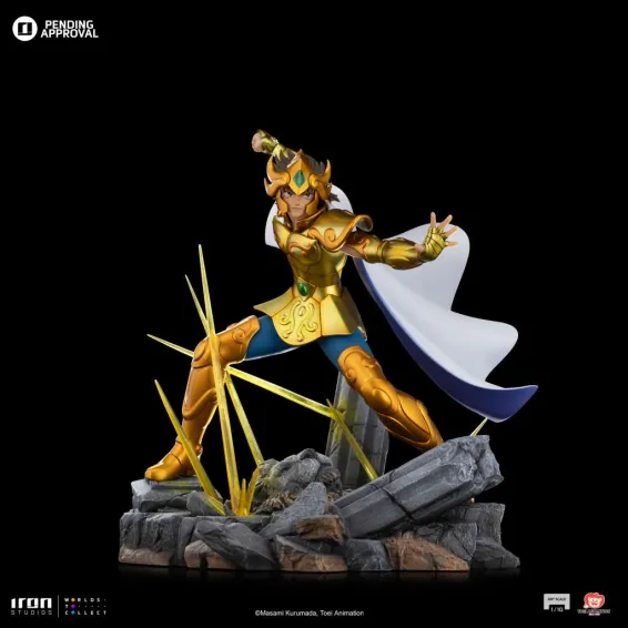 Saint Seiya - Art Scale 1/10 - Figurine Leo Aiolia PRÉCOMMANDE Iron Studios - 1