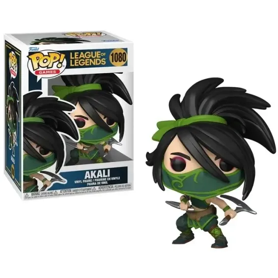 League of Legends - Figura Akali 1080 POP! PREPEDIDO Funko - 1