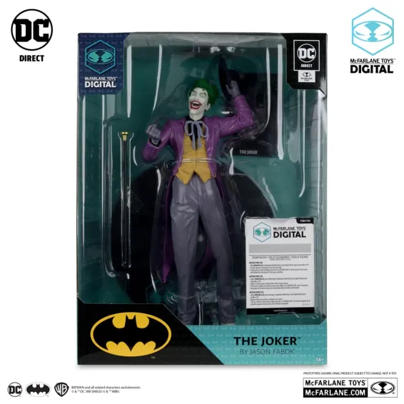 DC Comics - Figura The Joker by Jason Fabok 1/6 PREPEDIDO McFarlane Toys - 9