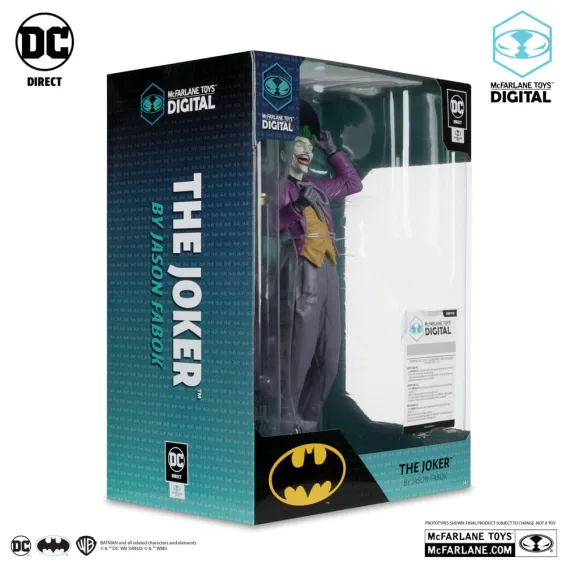 DC Comics - Figura The Joker by Jason Fabok 1/6 PREPEDIDO McFarlane Toys - 10