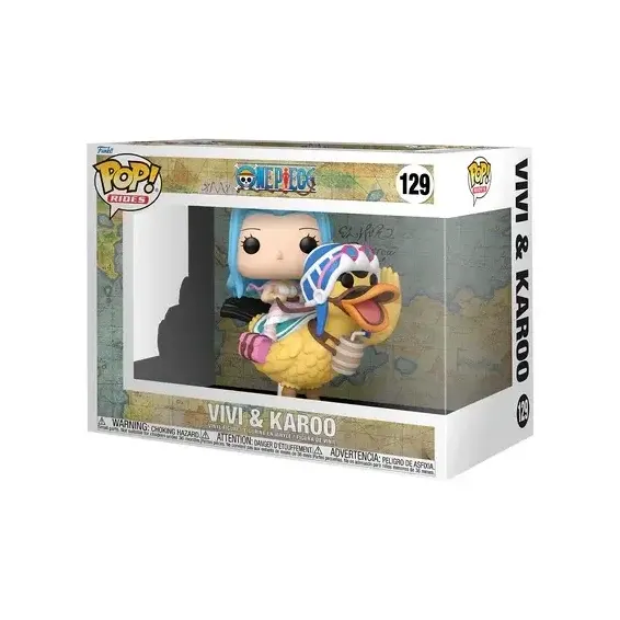 One Piece - Figura Vivi & Karoo 129 POP! Rides PREPEDIDO Funko - 1