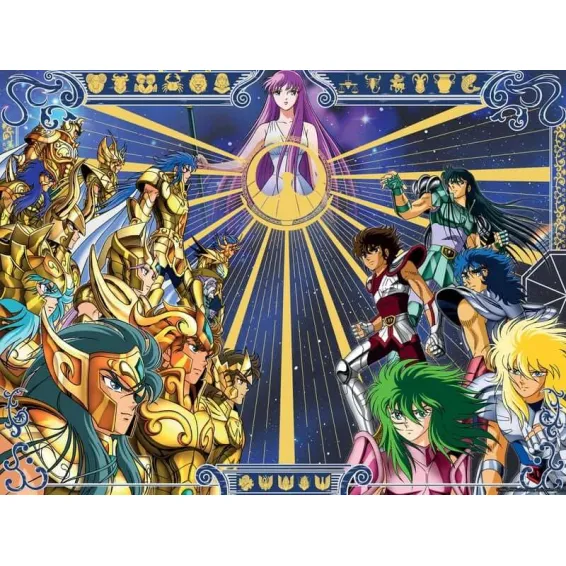 Saint Seiya - Golden Poster Chevaliers d'Or vs. Chevaliers de Bronze PREPEDIDO Cartoon Kingdom - 1