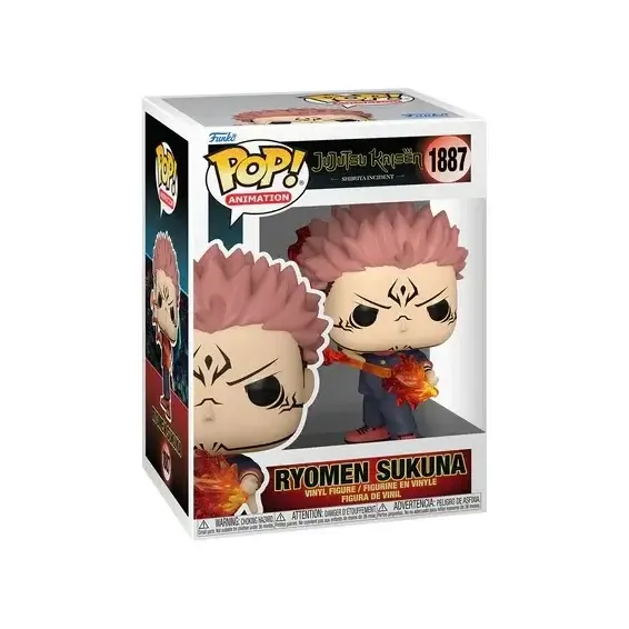 Jujutsu Kaisen - Figura Ryomen Sukuna 1887 POP! PREPEDIDO Funko - 2