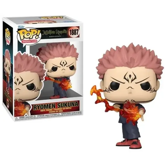 Jujutsu Kaisen - Figura Ryomen Sukuna 1887 POP! PREPEDIDO Funko - 1