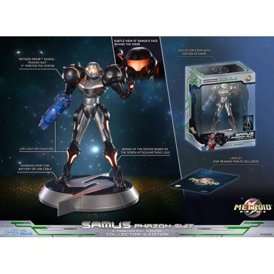 Metroid Prime - Figurine Samus Phazon Suit Collector Edition PRÉCOMMANDE First 4 Figures - 15