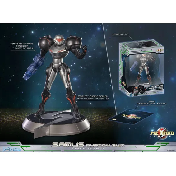 Metroid Prime - Figurine Samus Phazon Suit Standard Edition PRÉCOMMANDE First 4 Figures - 16