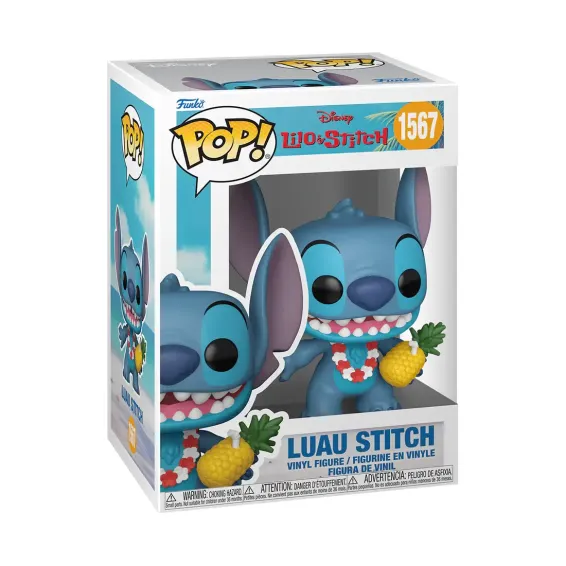 Disney Lilo & Stitch - Figura Luau Stitch 1567 POP! PREPEDIDO Funko - 2