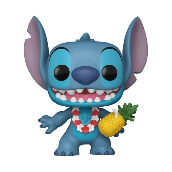 Disney Lilo & Stitch - Figura Luau Stitch 1567 POP! PREPEDIDO Funko - 3