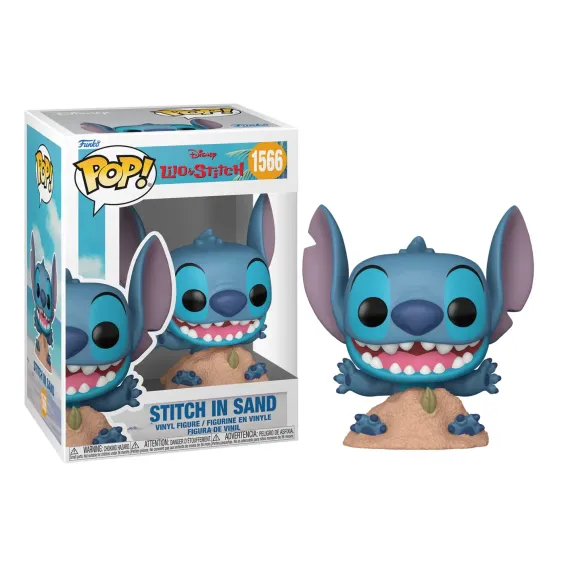 Disney Lilo & Stitch - Stitch in Sand 1566 POP! Figure PRE-ORDER Funko - 1