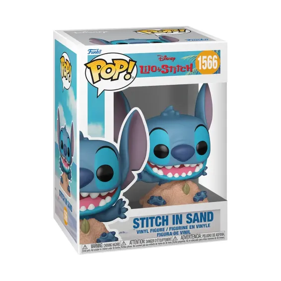 Disney Lilo & Stitch - Stitch in Sand 1566 POP! Figure PRE-ORDER Funko - 2