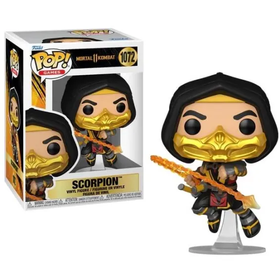 Mortal Kombat 11 - Figura Scorpion 1072 POP! PREPEDIDO Funko - 1