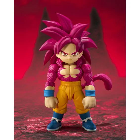 Dragon Ball Daima - S.H. Figuarts - Figura Super Saiyan 4 Son Goku Mini PREPEDIDO Tamashii Nations - 1