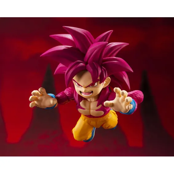 Dragon Ball Daima - S.H. Figuarts - Figura Super Saiyan 4 Son Goku Mini PREPEDIDO Tamashii Nations - 2