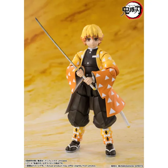 Demon Slayer - S.H. Figuarts - Figura Zenitsu Agatsuma PREPEDIDO Tamashii Nations - 1