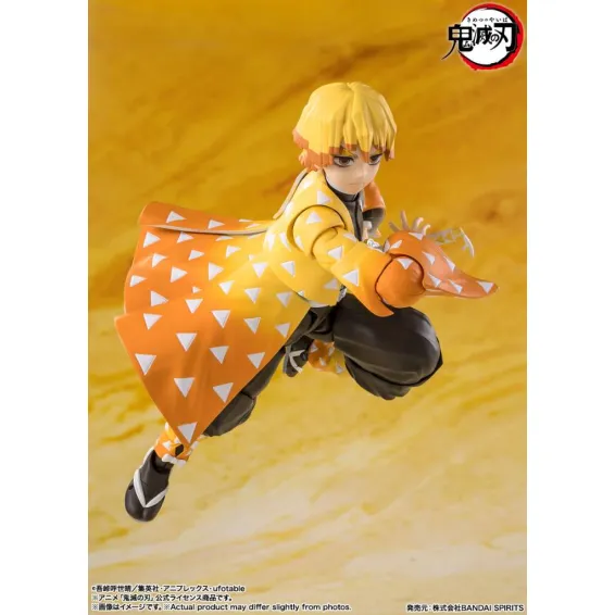 Demon Slayer - S.H. Figuarts - Figura Zenitsu Agatsuma PREPEDIDO Tamashii Nations - 3