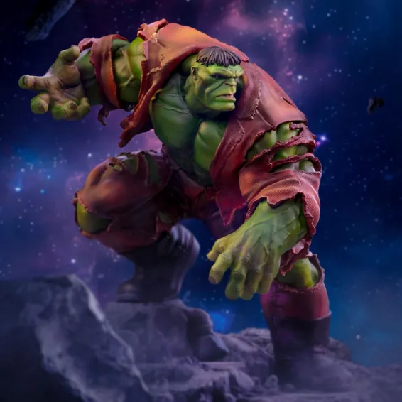 Marvel Comics - Art Scale 1/10 - Figura Hulk Deluxe Diorama (Infinity Gauntlet) PREPEDIDO Iron Studios - 11