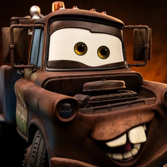 Cars - Scale 1/10 - Figura Tow Mater PREPEDIDO Iron Studios - 8