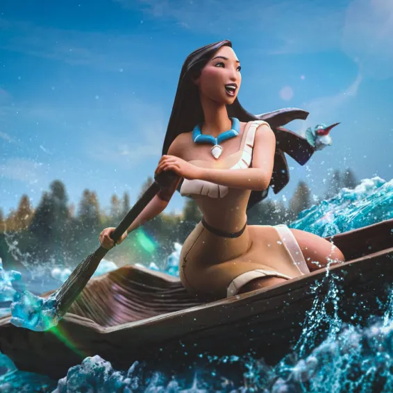 Disney Pocahontas - Art Scale 1/10 - Figura Pocahontas PREPEDIDO Iron Studios - 5