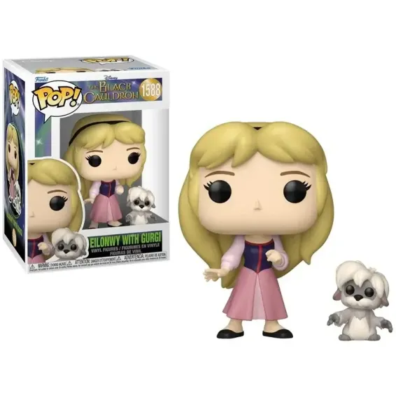 Disney Taram et le Chaudron magique - Figurine Eilonwy with Gurgi 1588 POP! PRÉCOMMANDE Funko - 1