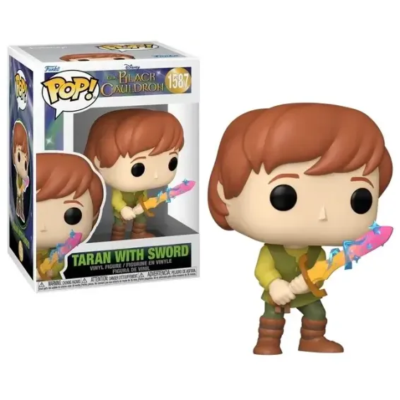 Disney Taram et le Chaudron magique - Figurine Taran with Sword 1587 POP! PRÉCOMMANDE Funko - 1