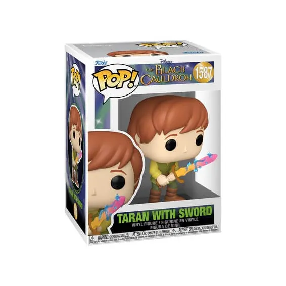 Disney Taram et le Chaudron magique - Figurine Taran with Sword 1587 POP! PRÉCOMMANDE Funko - 2