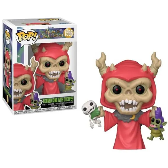 Disney The Black Cauldron - Figura Horned King with Creepers 1586 POP! PREPEDIDO Funko - 1