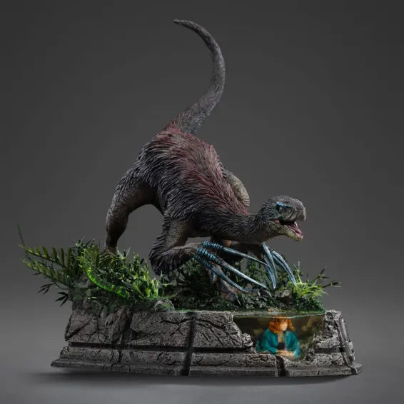 Jurassic World: Dominion - Demi Art Scale 1/20 - Figurine Therizinosaurus PRÉCOMMANDE Iron Studios - 5