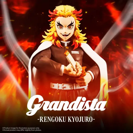 Demon Slayer - Grandista - Kyojuro Rengoku Figure PRE-ORDER Banpresto - 5