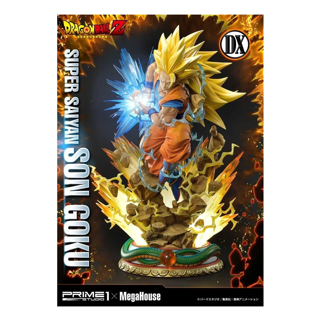 Son Goku Super Saiyan Deluxe - Dragon Ball Prime 1 Studio action