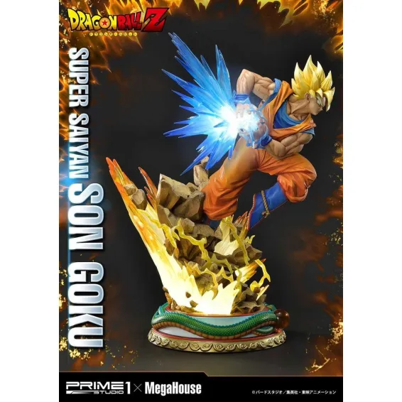 1/4 & 1/6 Scale Super Saiyan 4 Son Goku with LED - Dragon Ball Resin