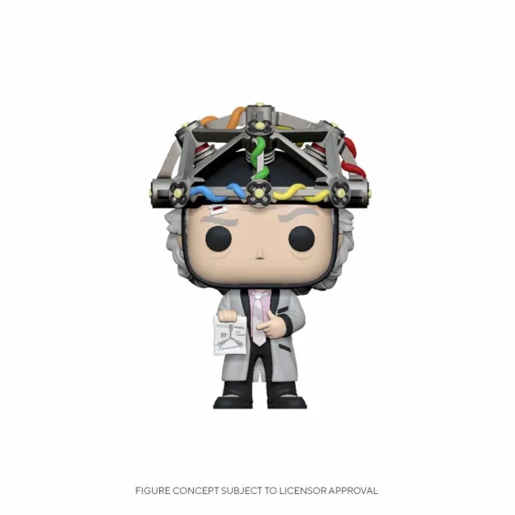 Figurine Funko Retour vers le Futur - Doc avec casque POP!