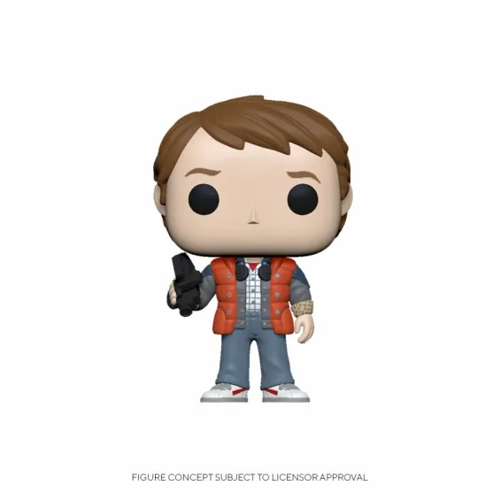 Figura Funko Regreso al futuro - Marty con chaqueta roja POP!