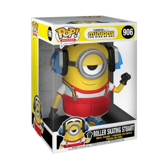 Figurine Funko Minions 2 - Super Sized Stuart patineur/Skater Stuart POP! 2