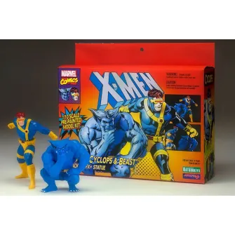 Figurine Marvel Universe - ARTFX Cyclops et le Fauve (X-Men '92) 16