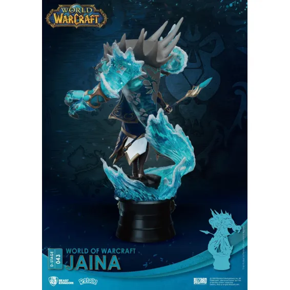 World Of Warcraft - D-Stage Jaina Beast Kingdom Figure 4