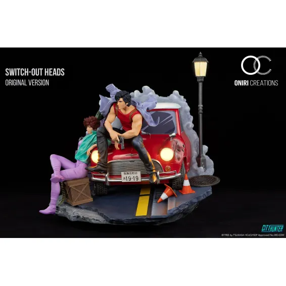 City Hunter 35th Anniversary - Figura Kaori Makimura & Ryo Saeba PREPEDIDO Oniri Creations - 4