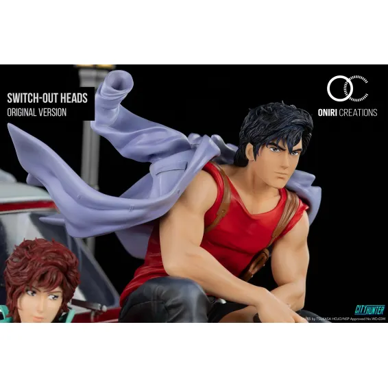 City Hunter 35th Anniversary - Figura Kaori Makimura & Ryo Saeba PREPEDIDO Oniri Creations - 9