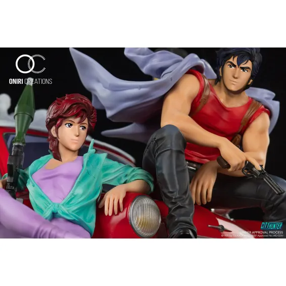 City Hunter 35th Anniversary - Figura Kaori Makimura & Ryo Saeba PREPEDIDO Oniri Creations - 12